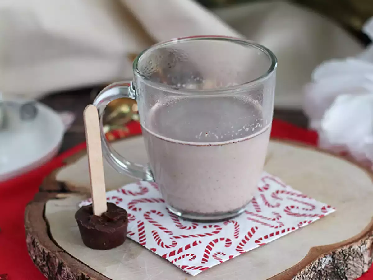 Horké čokoládové lízanky: horká čokoláda + Carambar - foto 3