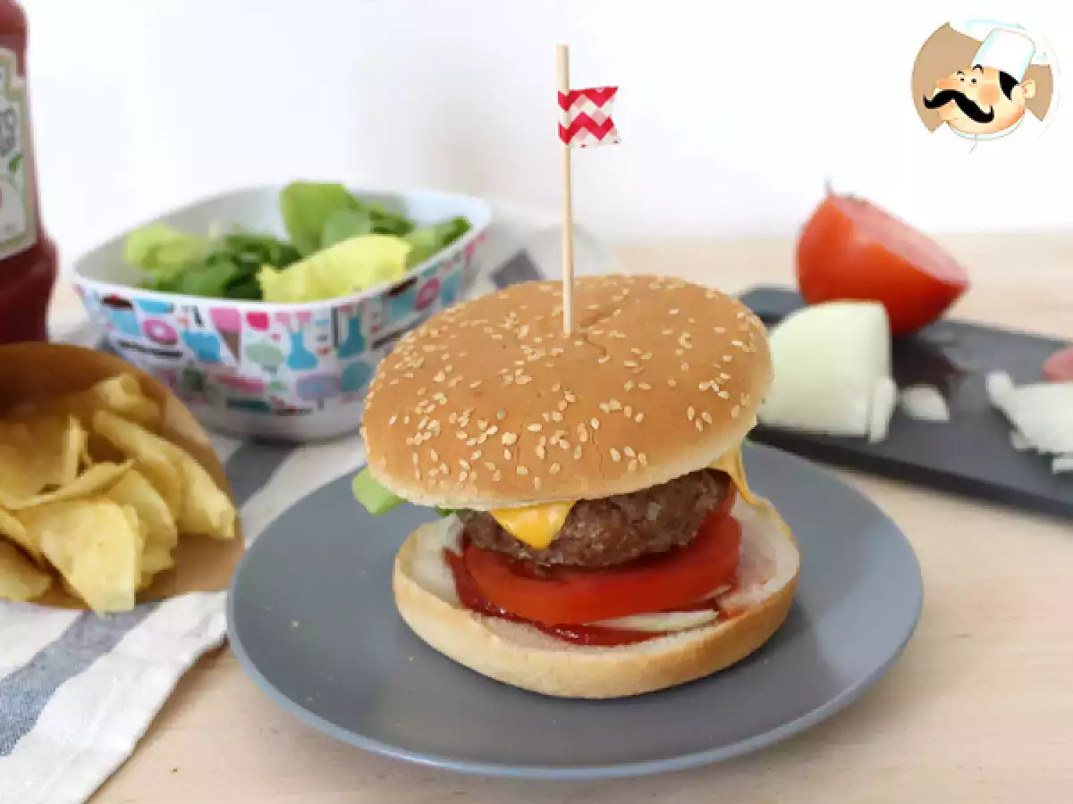 Hovädzí burger
