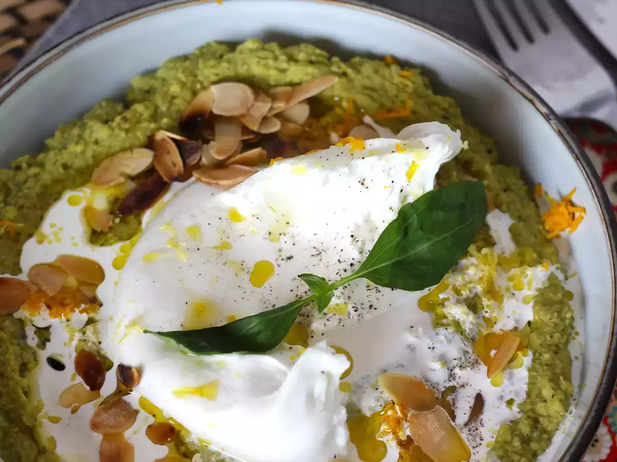 Hrachová nátierka: ideálna s krémovým syrom burrata - foto 3