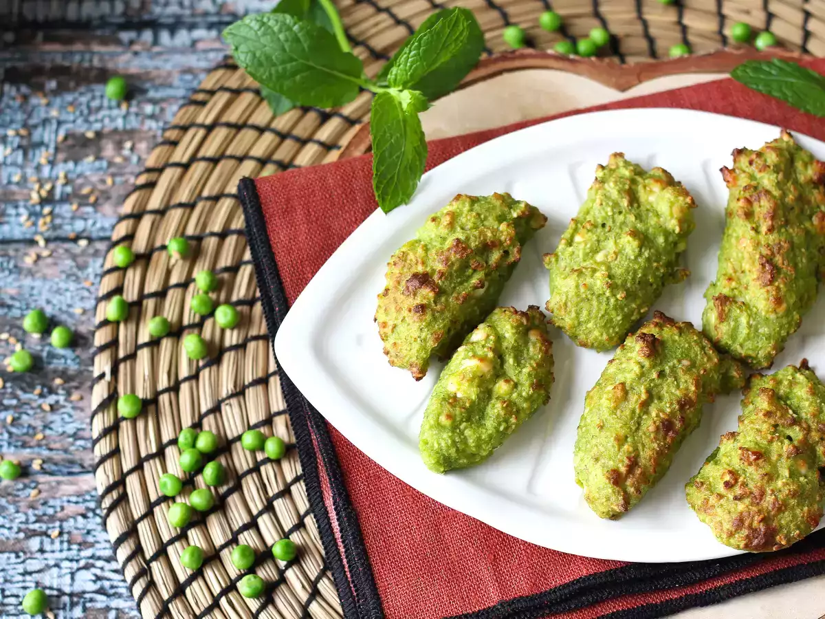 Hráškové a feta mäsové guľky vo fritéze: chutné a veľmi rýchle na prípravu! - foto 5
