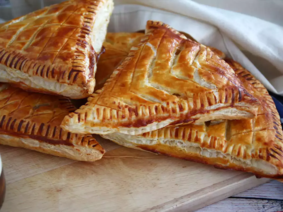 Hruškový frangipane v jednotlivých porciách - foto 3
