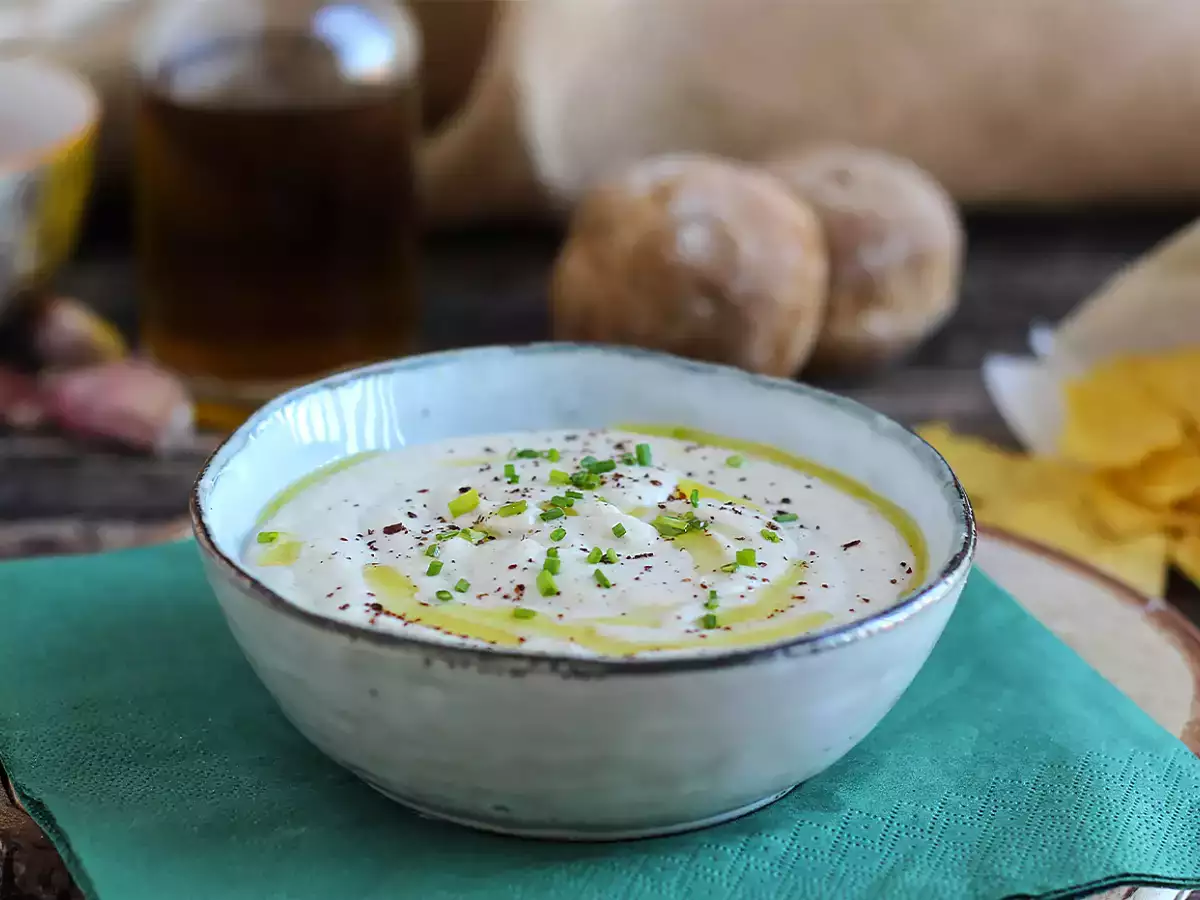 Hummus z bielej fazule a kokosového mlieka - foto 4