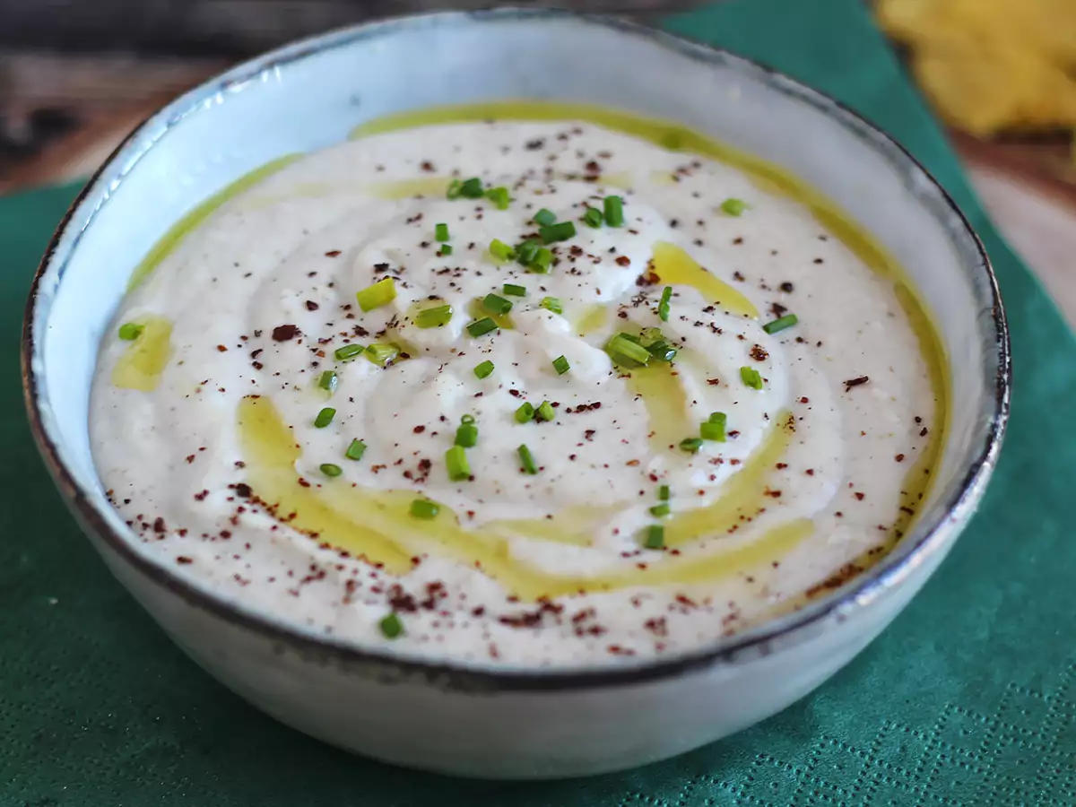 Hummus z bielej fazule a kokosového mlieka - foto 5