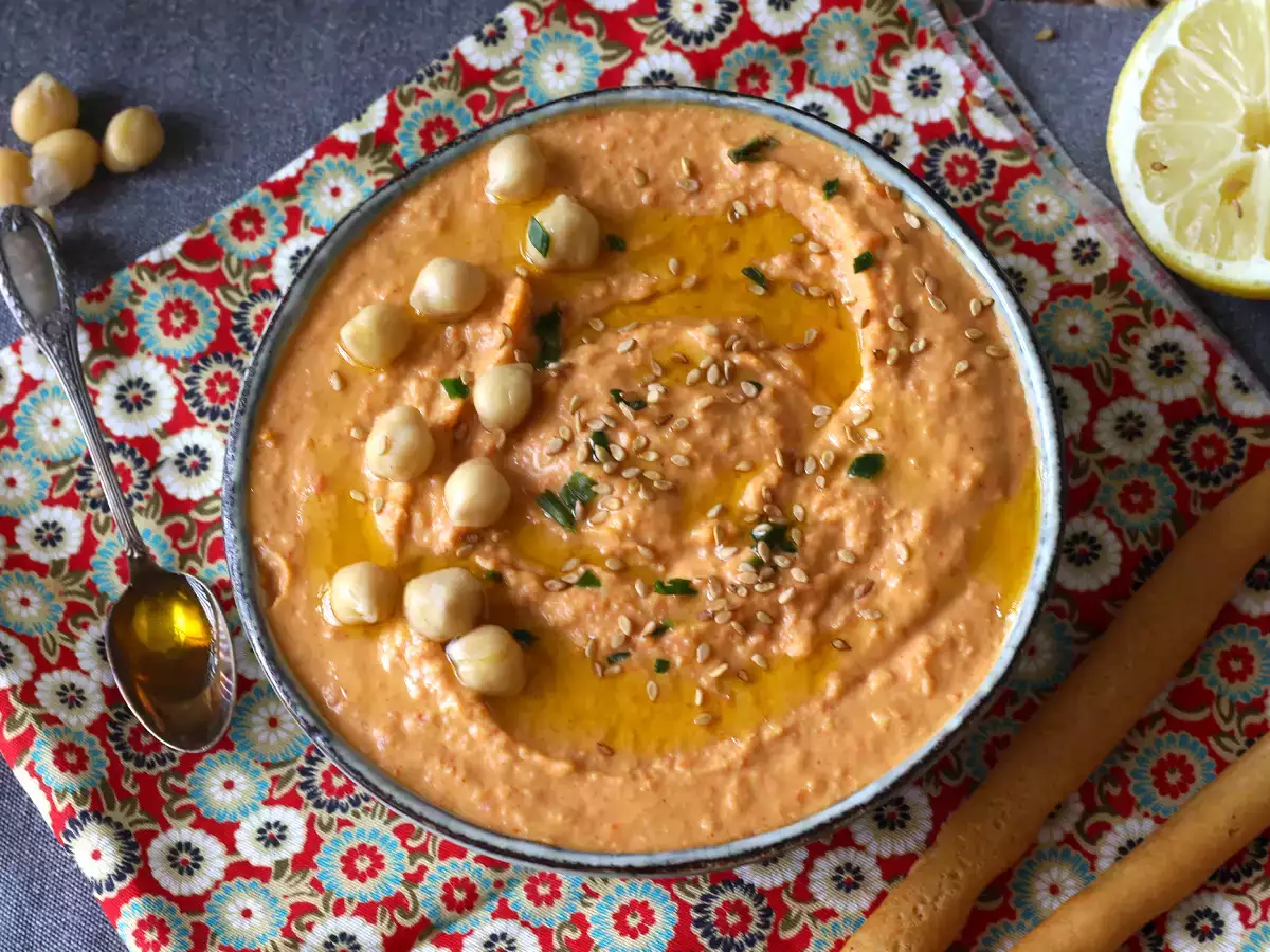 Hummus z červenej papriky - foto 2