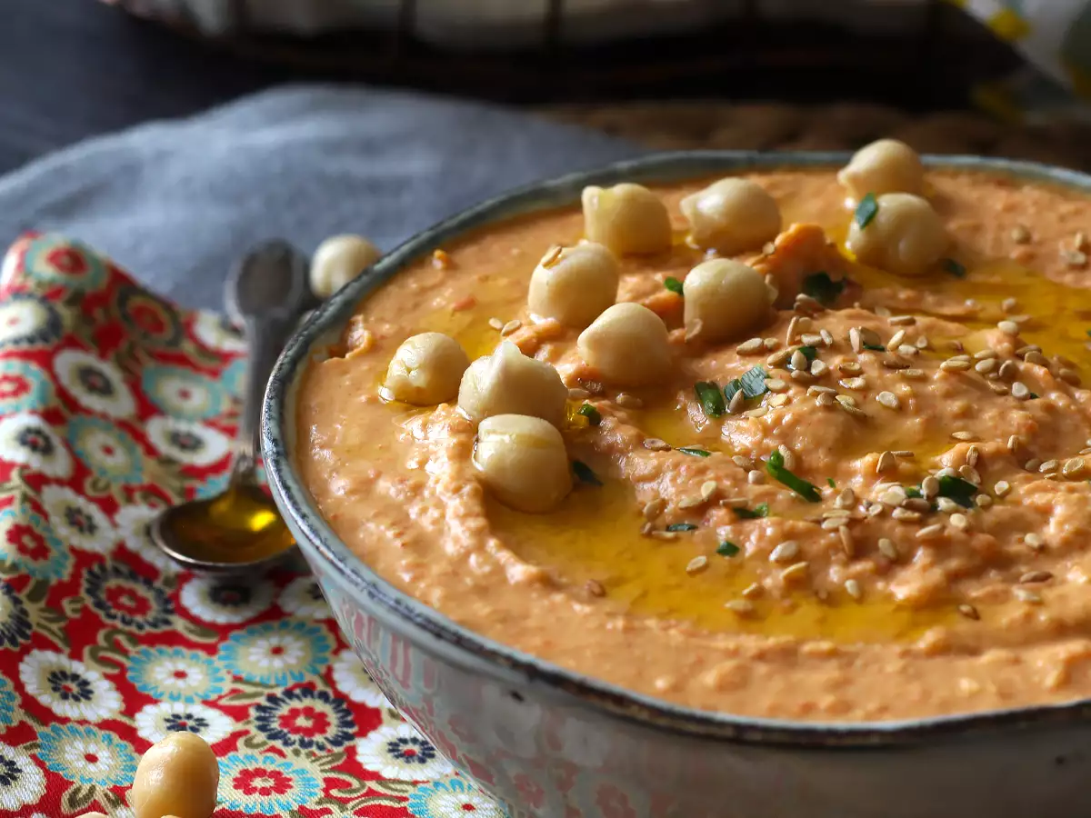 Hummus z červenej papriky - foto 3