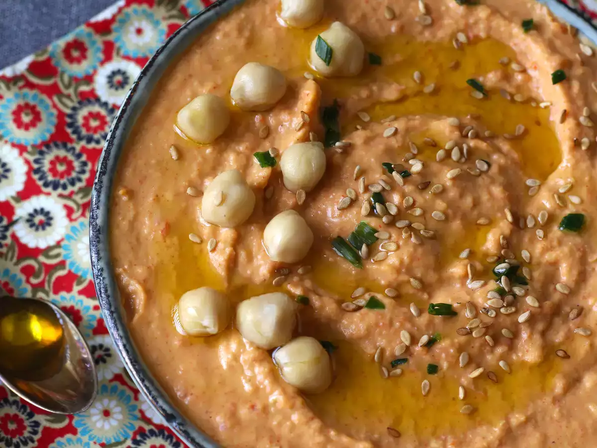 Hummus z červenej papriky - foto 4