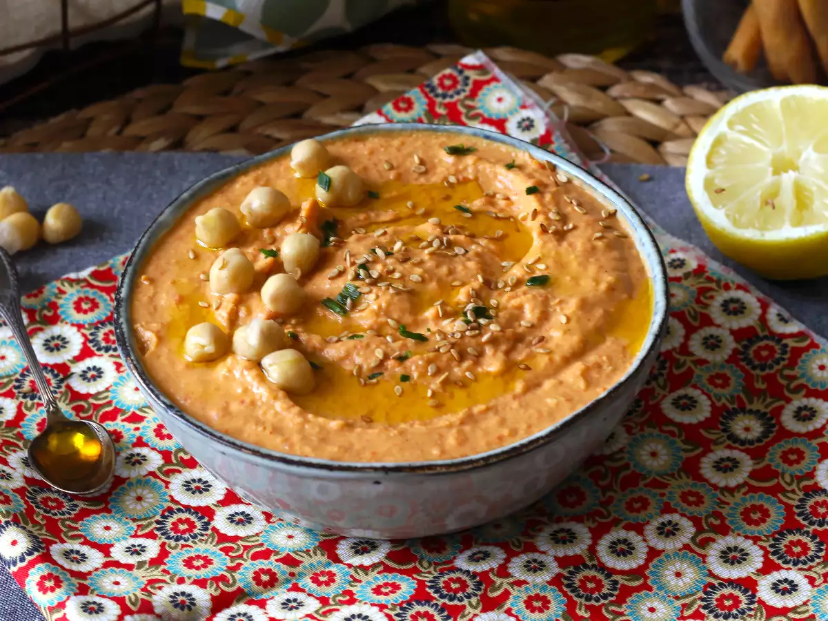 Hummus z červenej papriky - foto 5