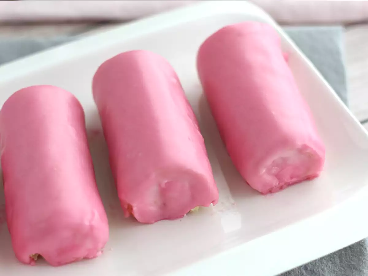 Jahodové mini rožky, Pink Panthers - foto 4