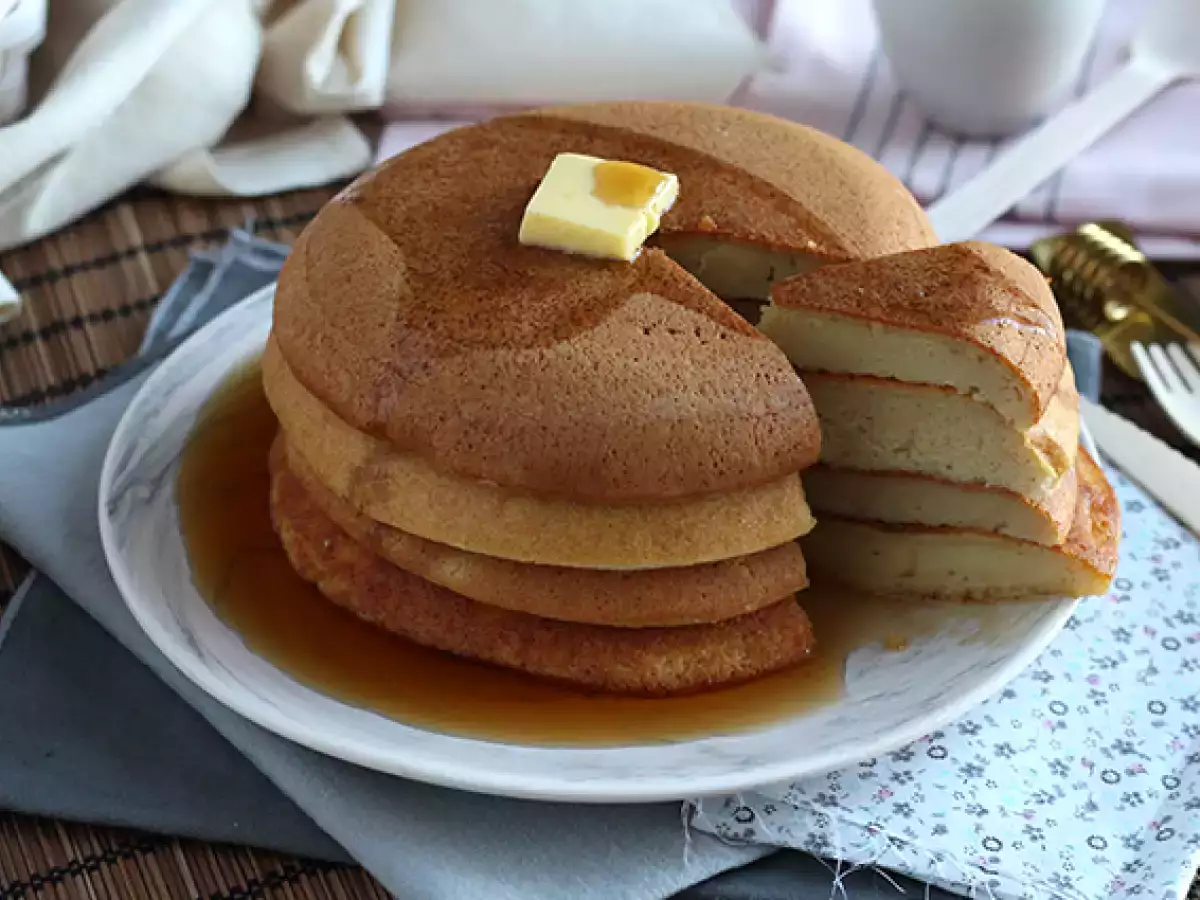 Japonské palacinky. Nadýchané palacinky - foto 2