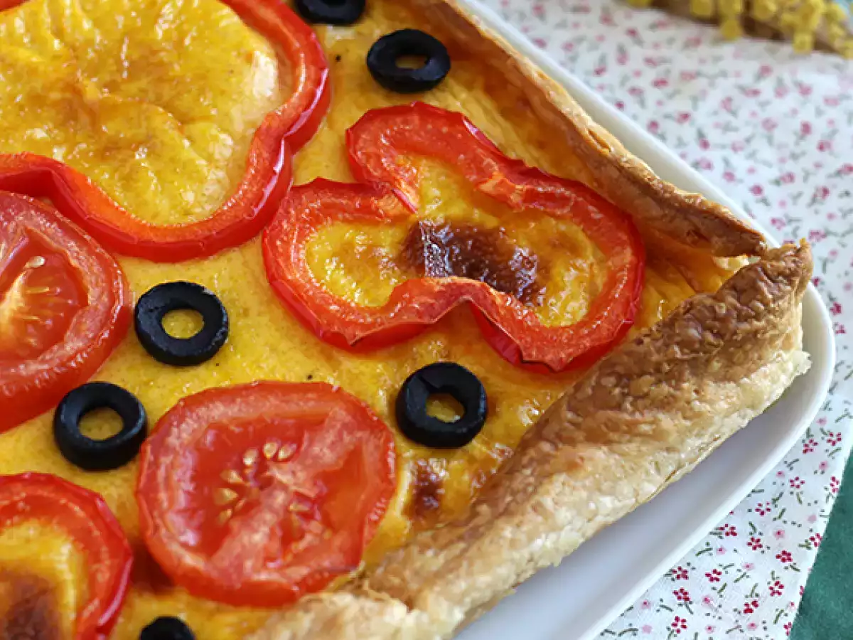 Jarný mrkvový quiche - foto 2