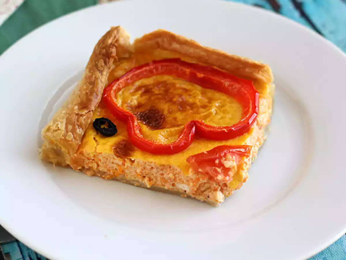 Jarný mrkvový quiche - foto 4