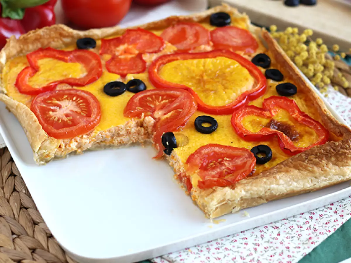 Jarný mrkvový quiche - foto 5