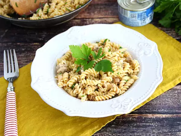 Recept Jednoduché cestoviny s tuniakom