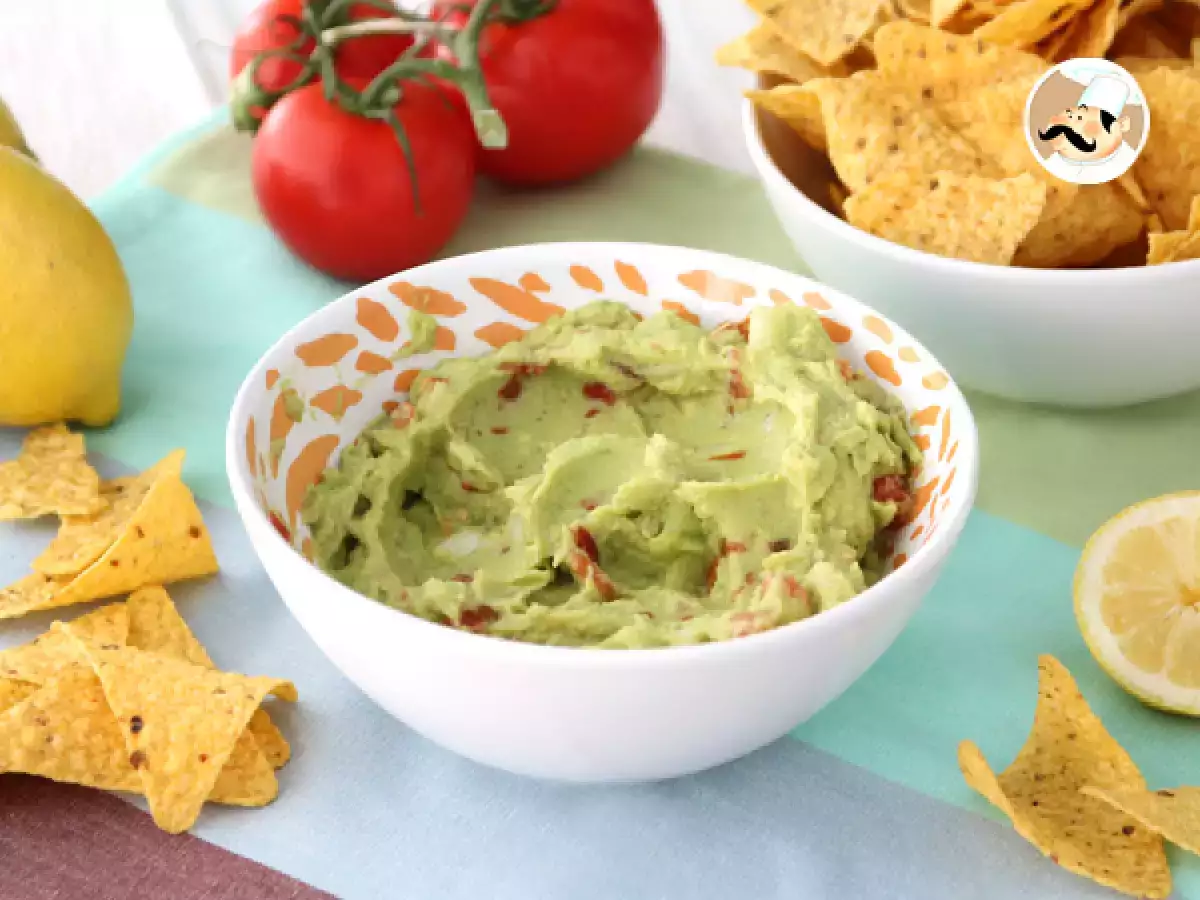 Jednoduché guacamole, krok za krokom