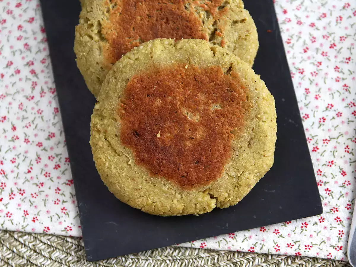 Jednoduché tofu placky na vegetariánske jedlo - foto 3