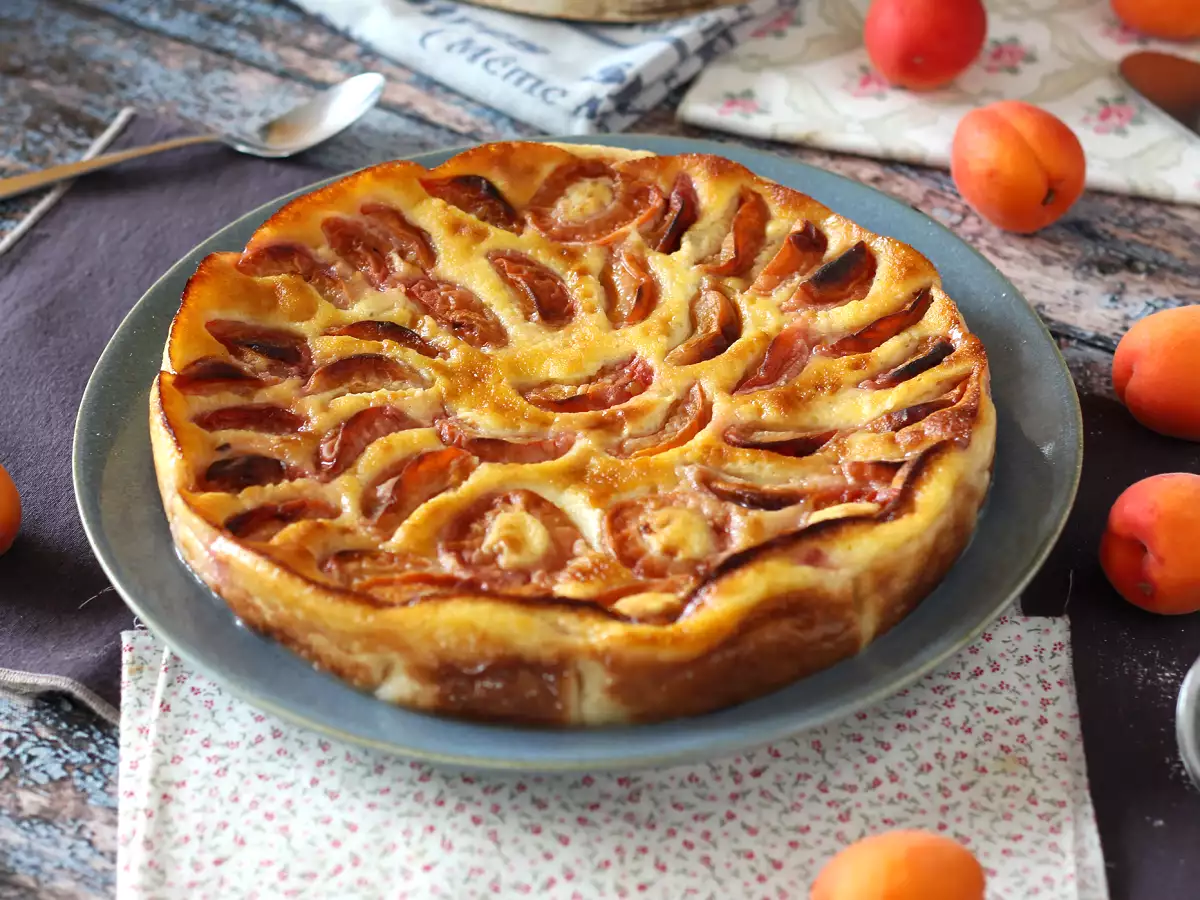 Jednoduchý marhuľový clafoutis - foto 3