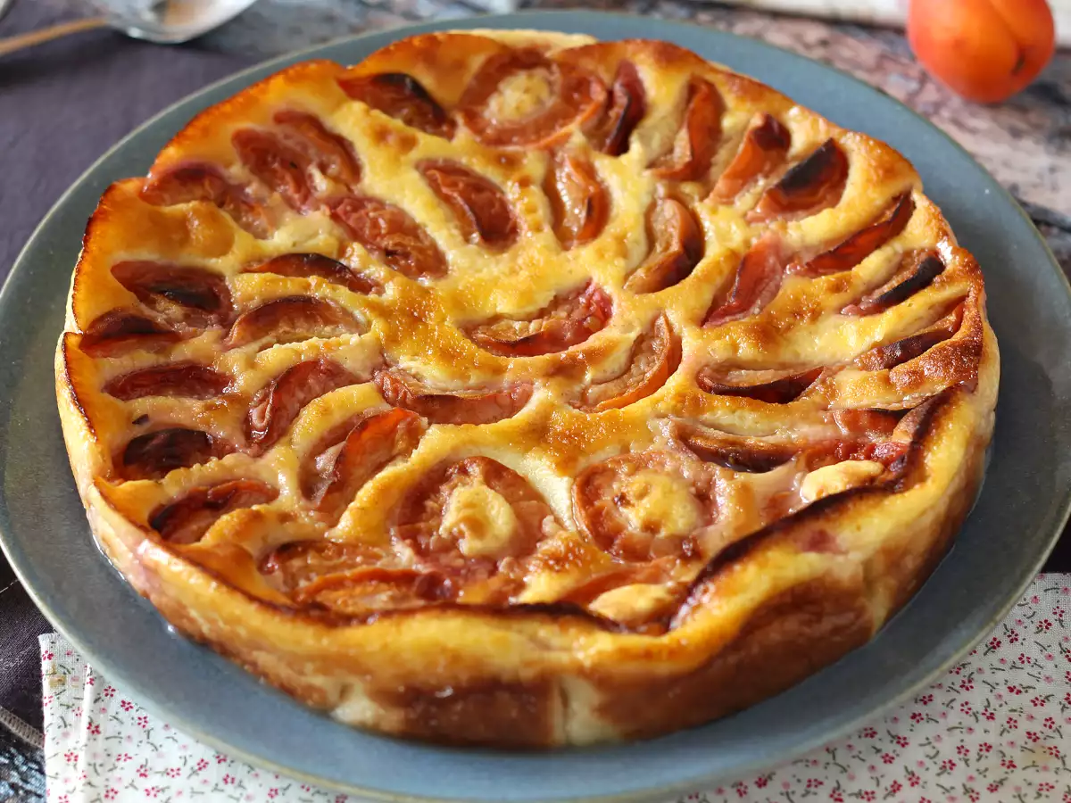 Jednoduchý marhuľový clafoutis - foto 5