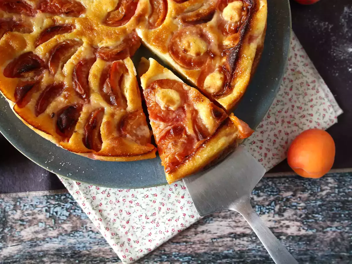 Jednoduchý marhuľový clafoutis - foto 6