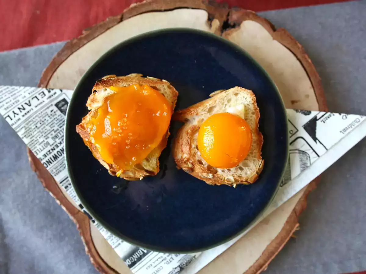 Kandizované vaječné žĺtky s nátierkou Air Fryer - foto 2