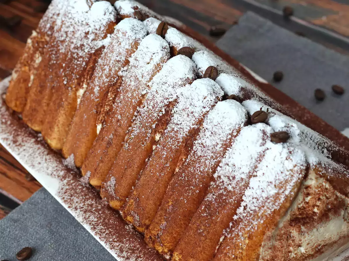 Kladka v tvare tiramisu bez formy pre milovníkov kávy - foto 3