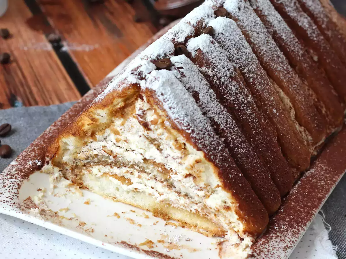 Kladka v tvare tiramisu bez formy pre milovníkov kávy - foto 5