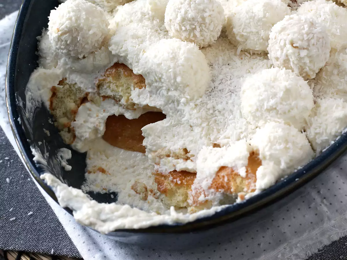 Kokosové tiramisu s Raffaellom - foto 2