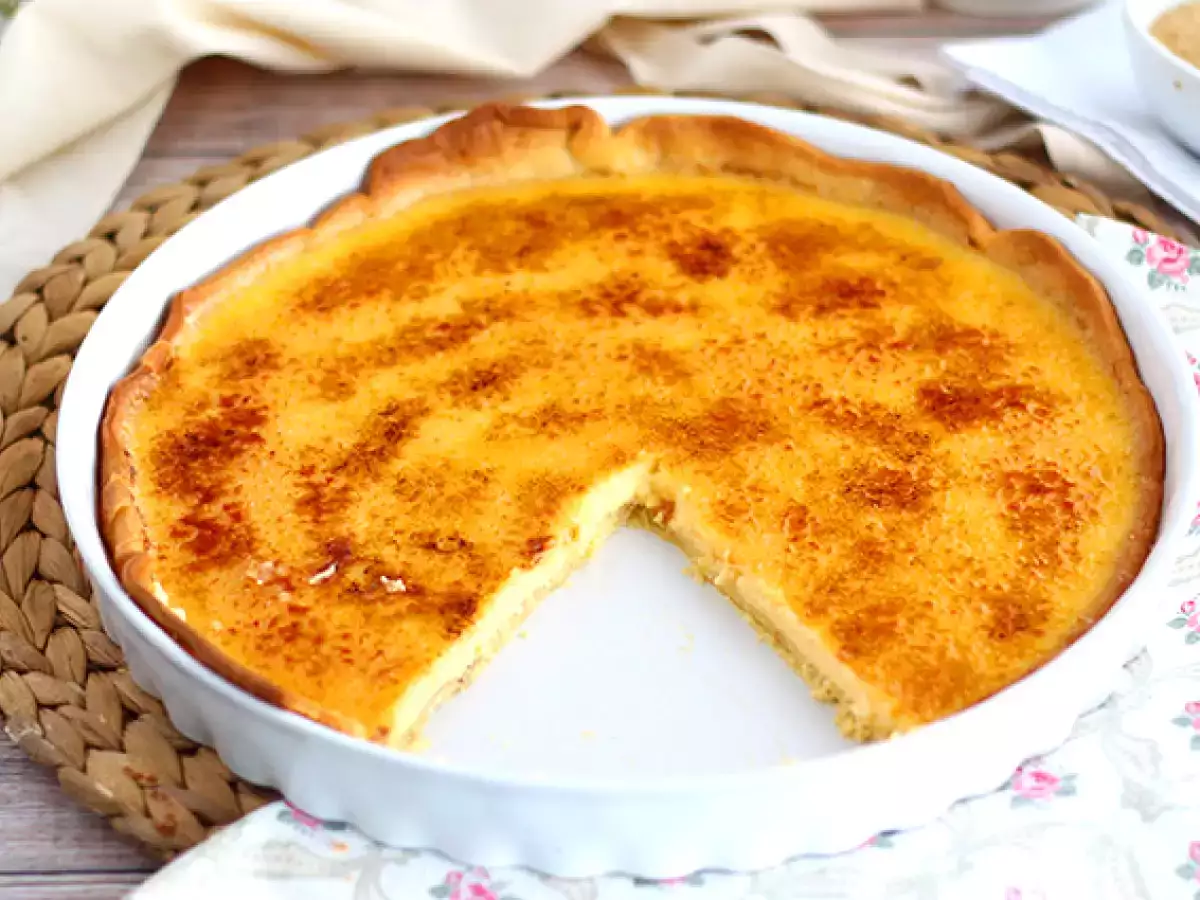 Koláč Crème brûlée, rafinovaný dezert krok za krokom - foto 2
