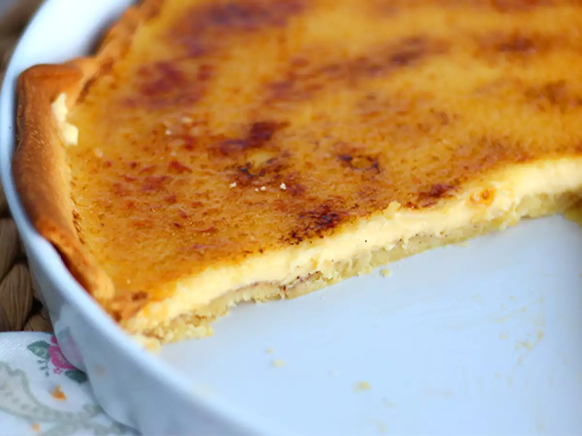 Koláč Crème brûlée, rafinovaný dezert krok za krokom - foto 3