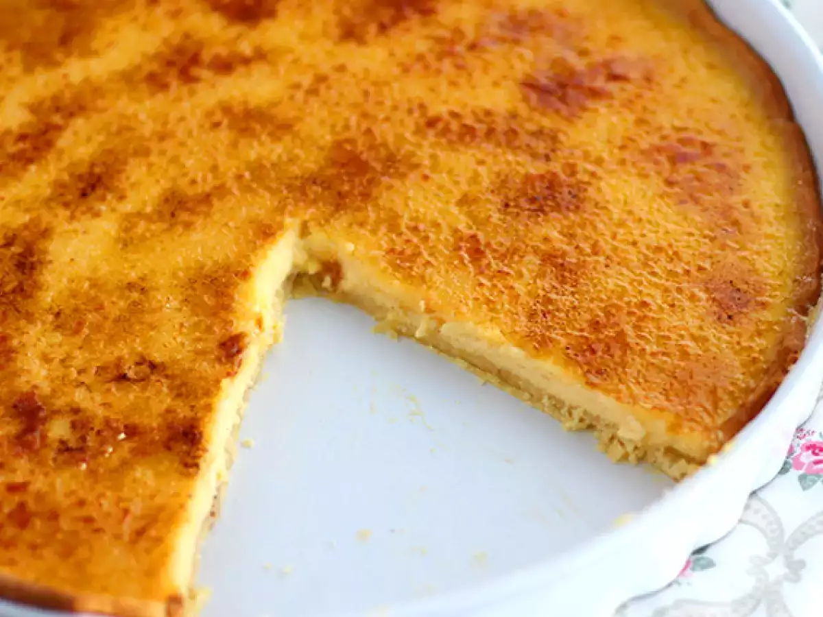 Koláč Crème brûlée, rafinovaný dezert krok za krokom - foto 4
