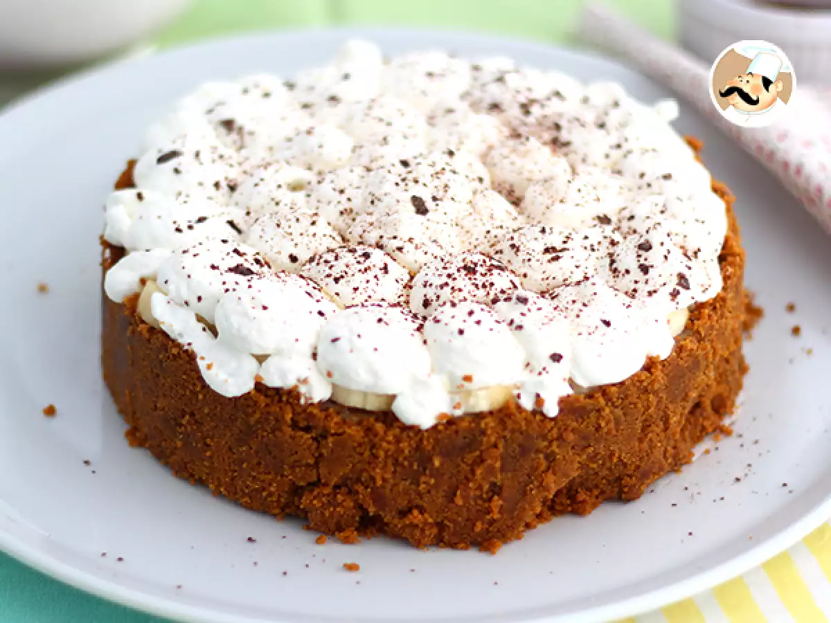 Koláč s banoffee, banánmi a karamelom