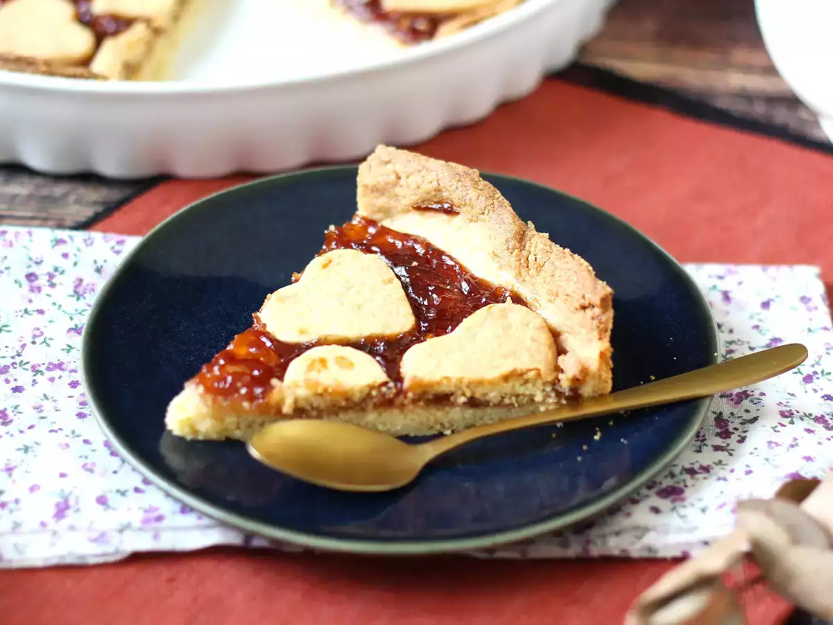 Koláč s jahodovým džemom: klasický recept na krehké pečivo (aj srdcia) - foto 6