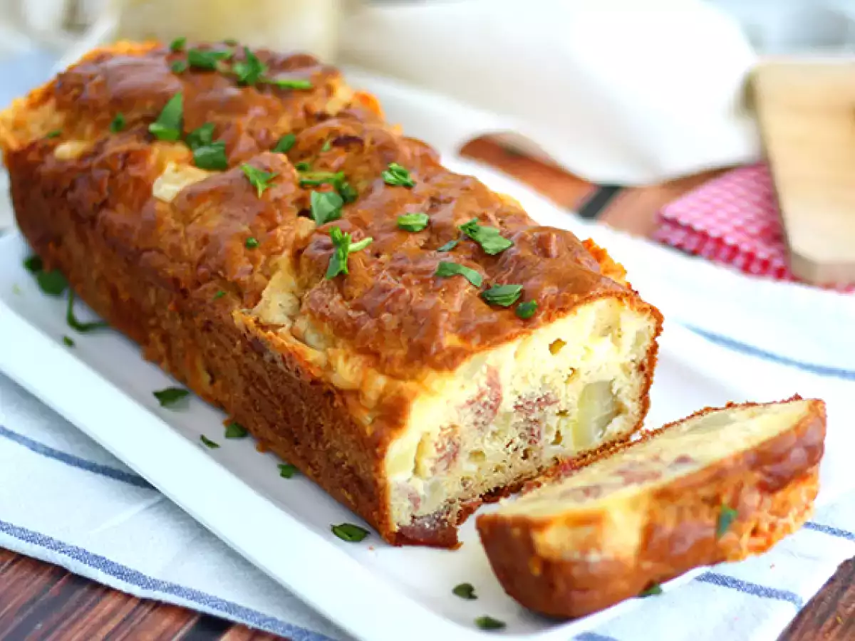 Koláč so zvyškom syra raclette