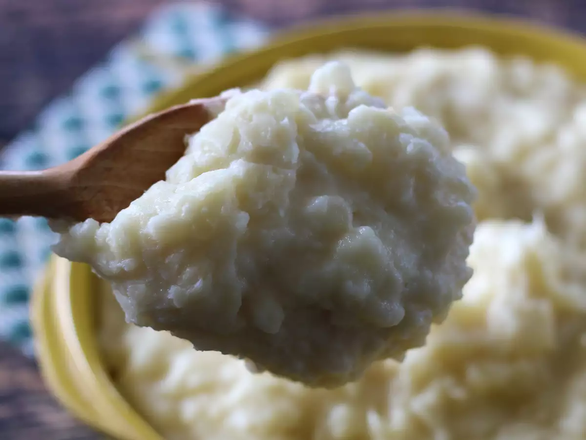 Krémové a jednoduché pyré z manioku - foto 2