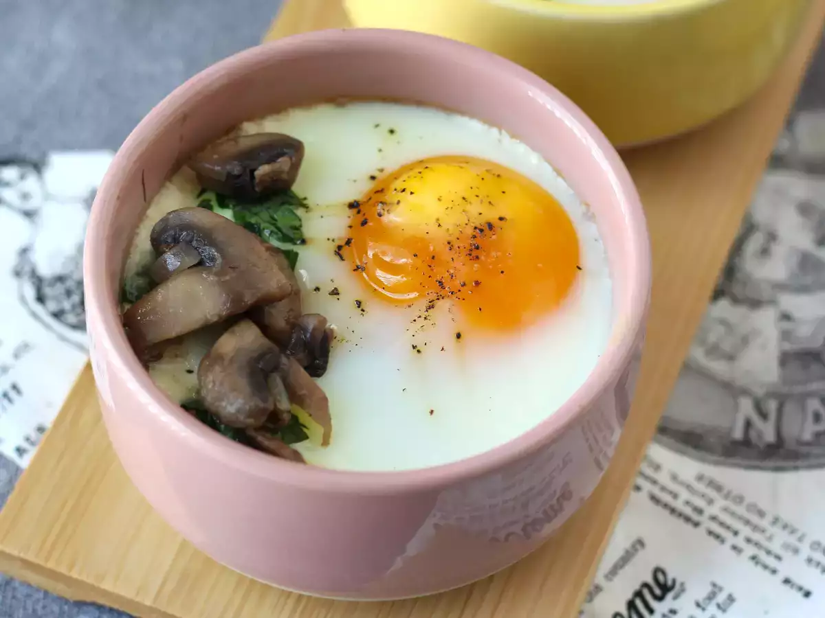 Krémové vajíčka s hubami: rýchly a veľmi príjemný recept! - foto 4