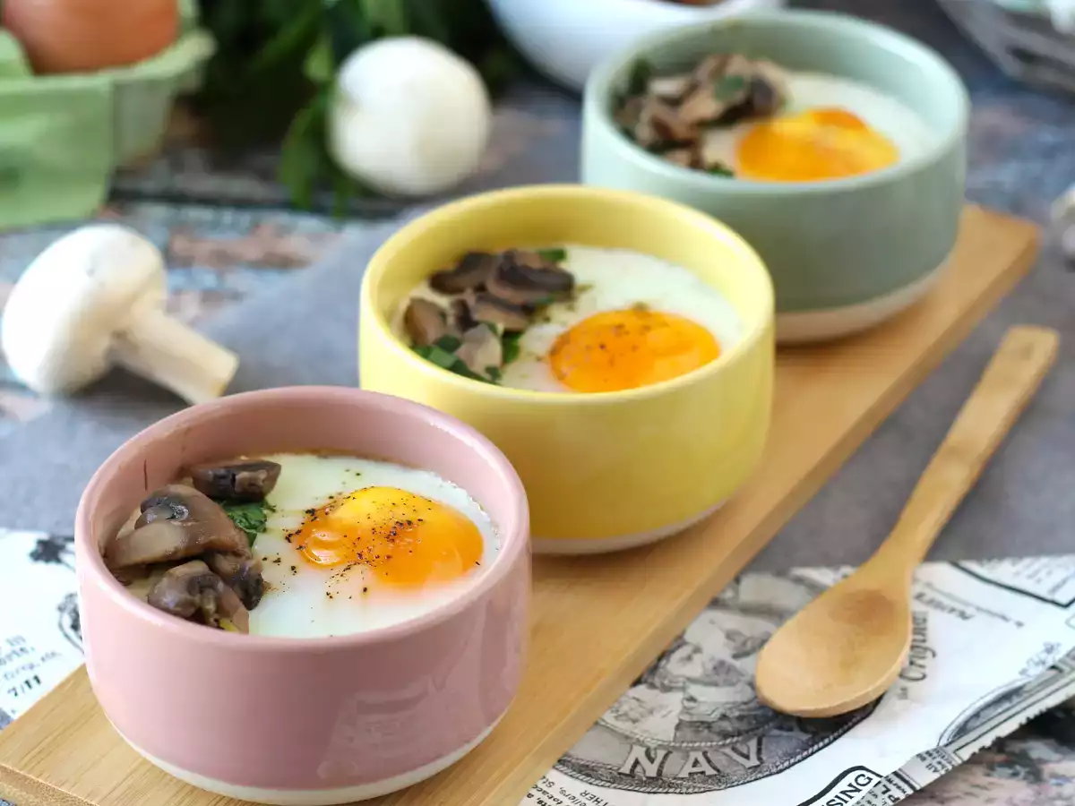 Krémové vajíčka s hubami: rýchly a veľmi príjemný recept! - foto 5
