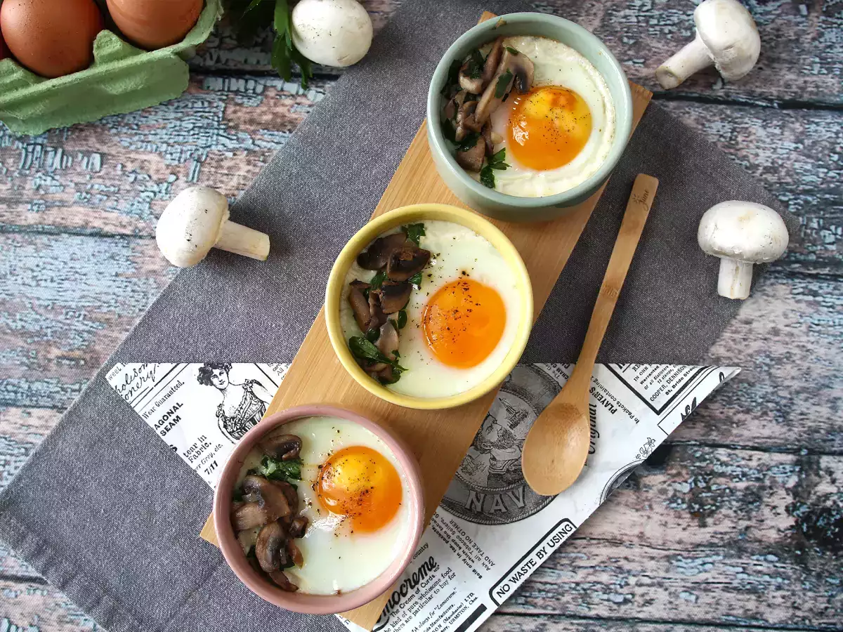 Krémové vajíčka s hubami: rýchly a veľmi príjemný recept! - foto 6