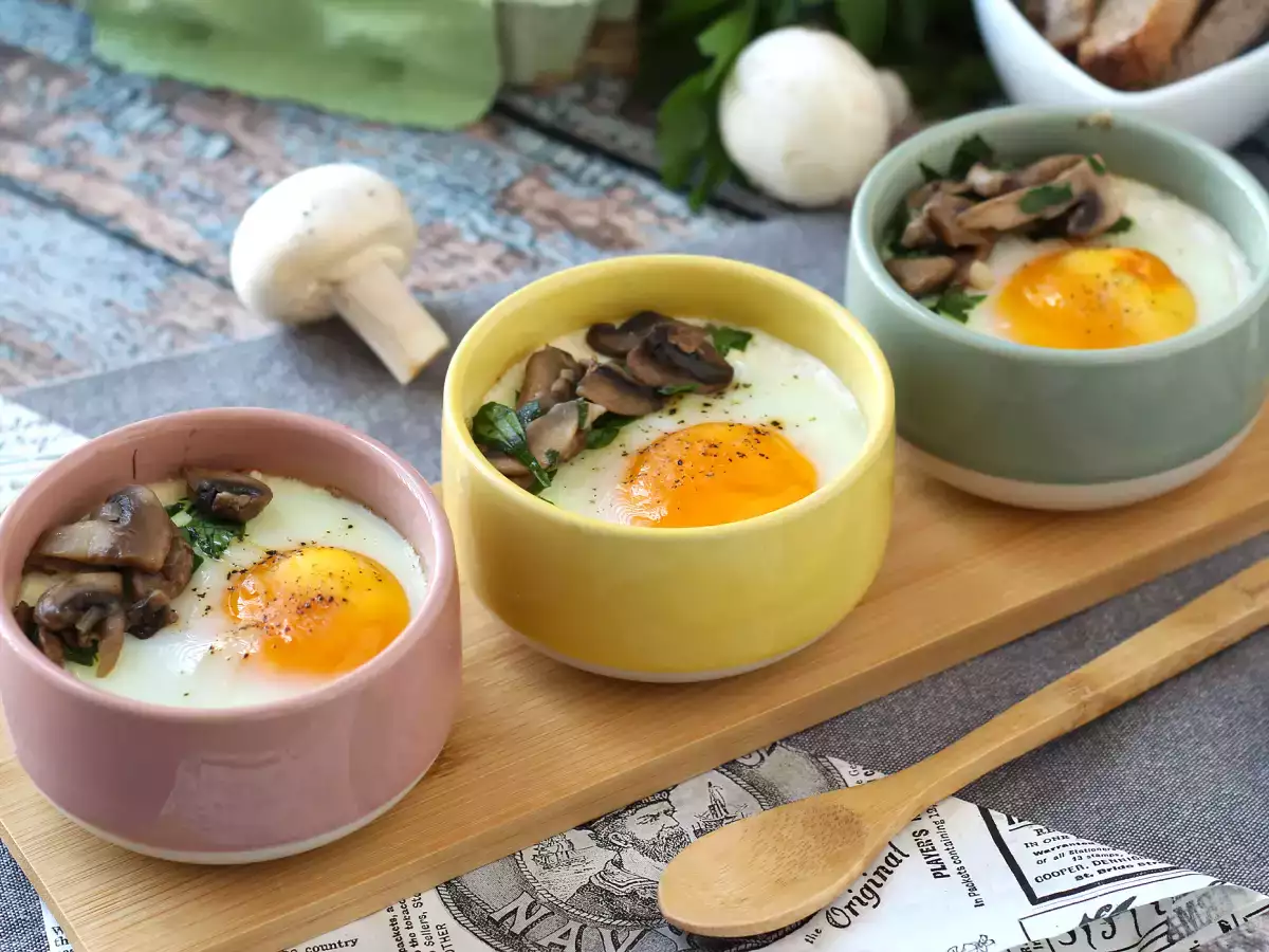Krémové vajíčka s hubami: rýchly a veľmi príjemný recept! - foto 7