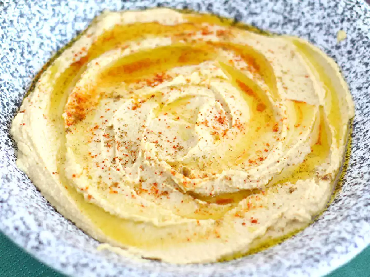 Krémový libanonský humus - foto 2