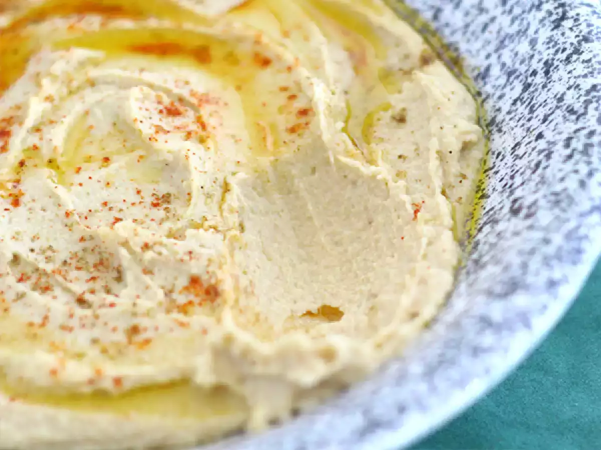 Krémový libanonský humus - foto 3