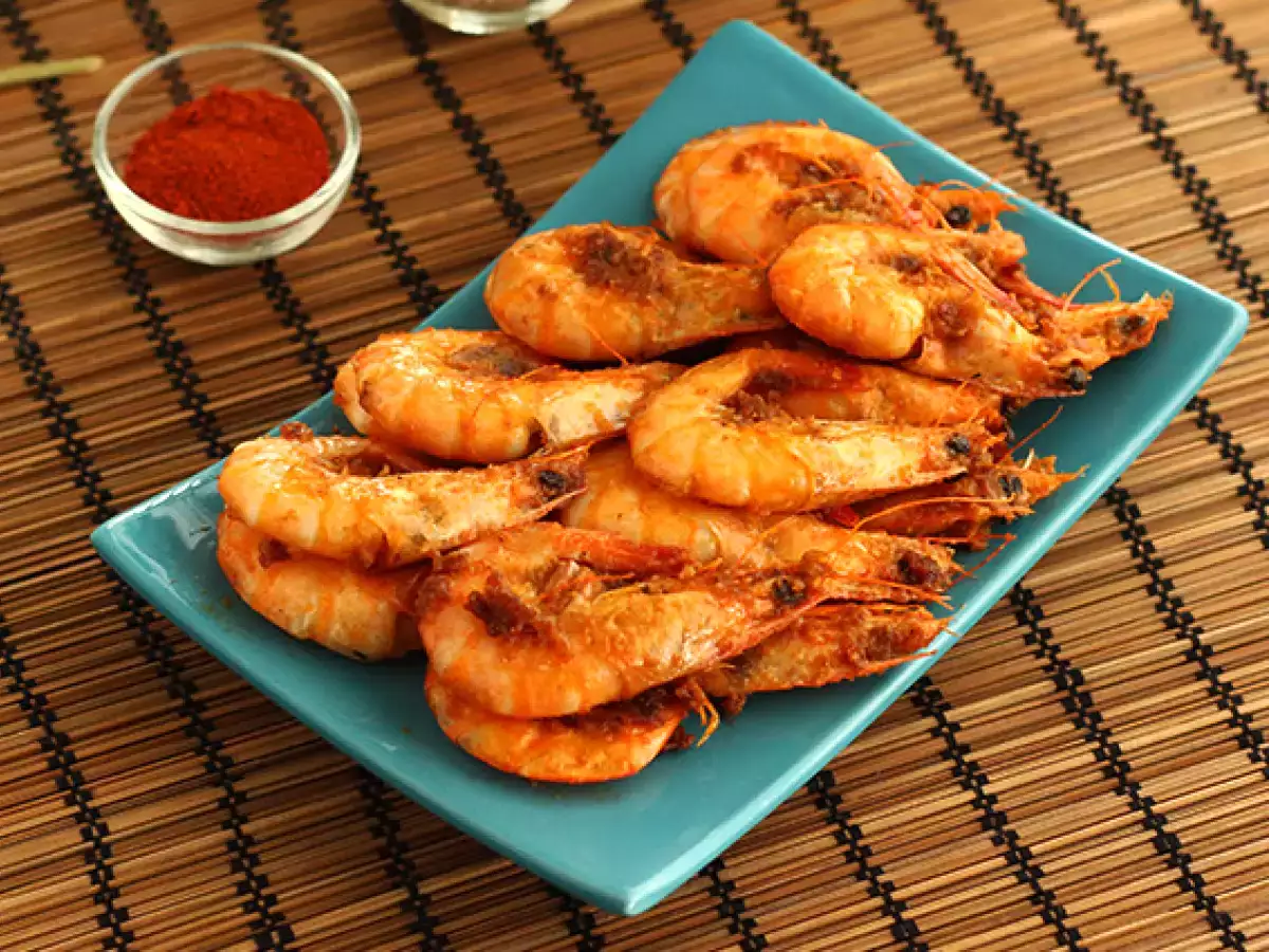 Krevety flambované vo whisky, podrobný recept - foto 2