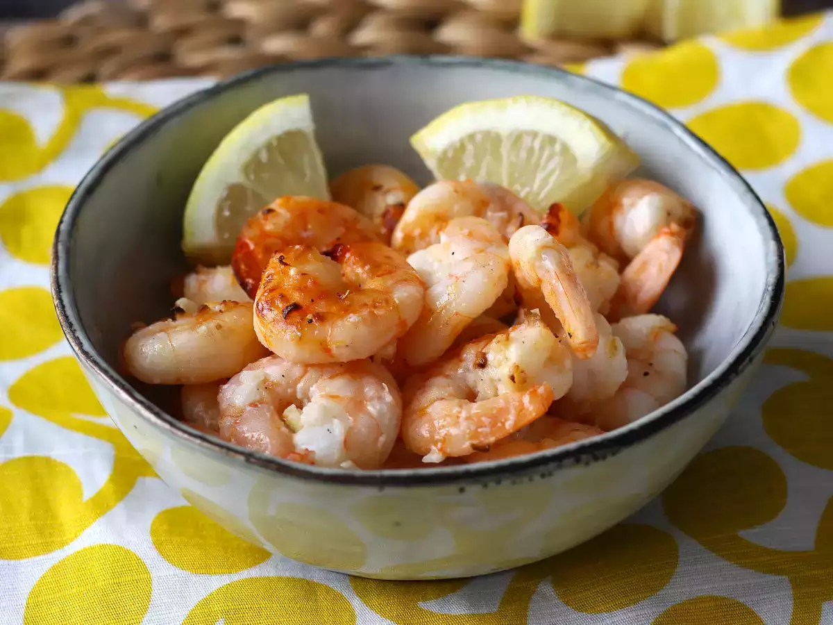 Krevety vyprážané na vzduchu: ľahký a chutný recept