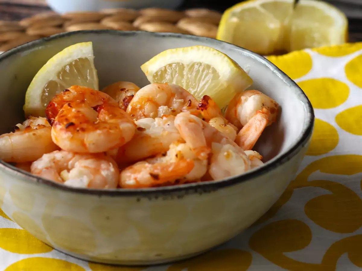Krevety vyprážané na vzduchu: ľahký a chutný recept - foto 4