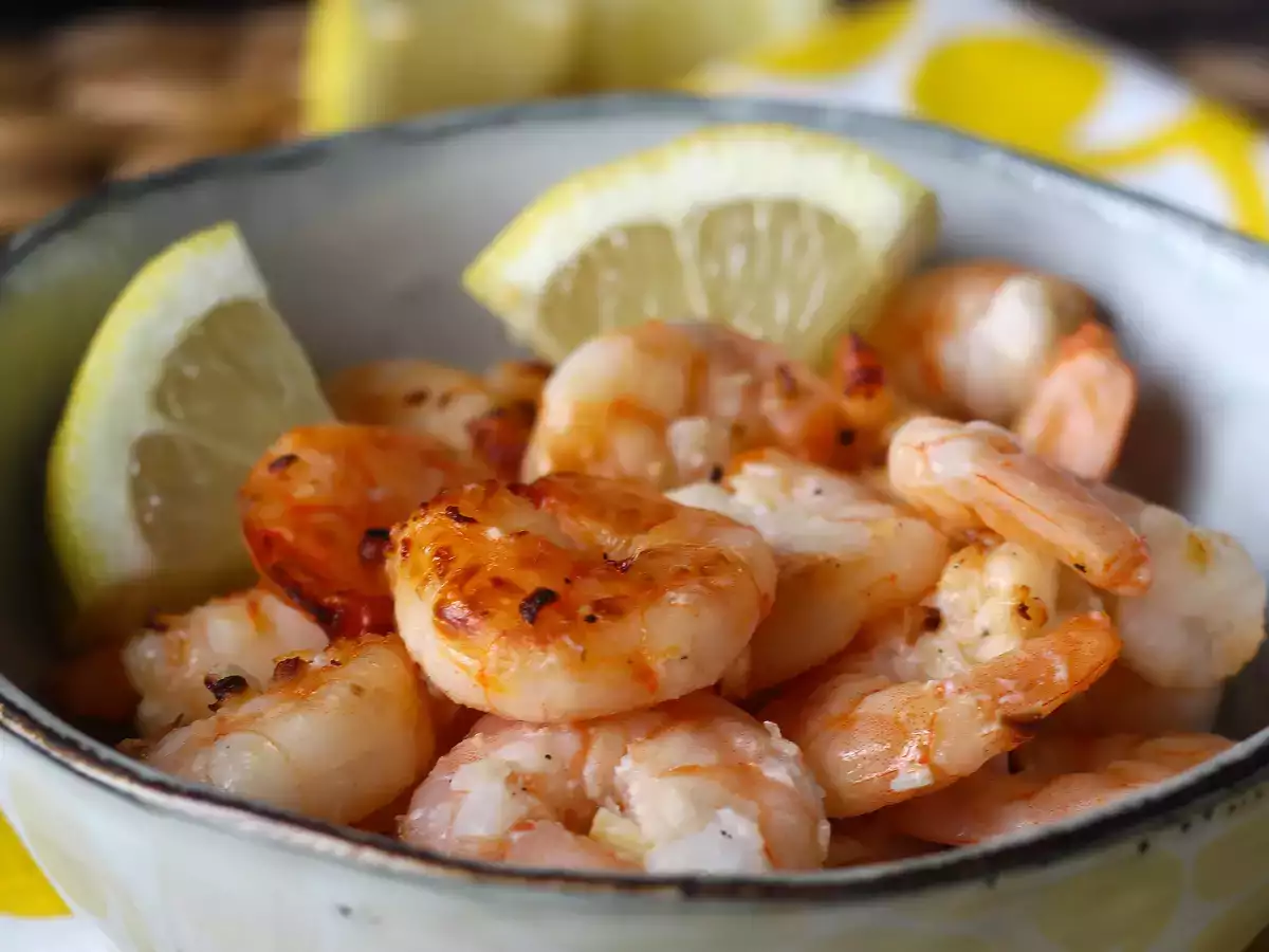 Krevety vyprážané na vzduchu: ľahký a chutný recept - foto 5
