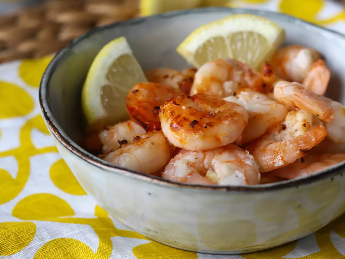 Krevety vyprážané na vzduchu: ľahký a chutný recept - foto 6