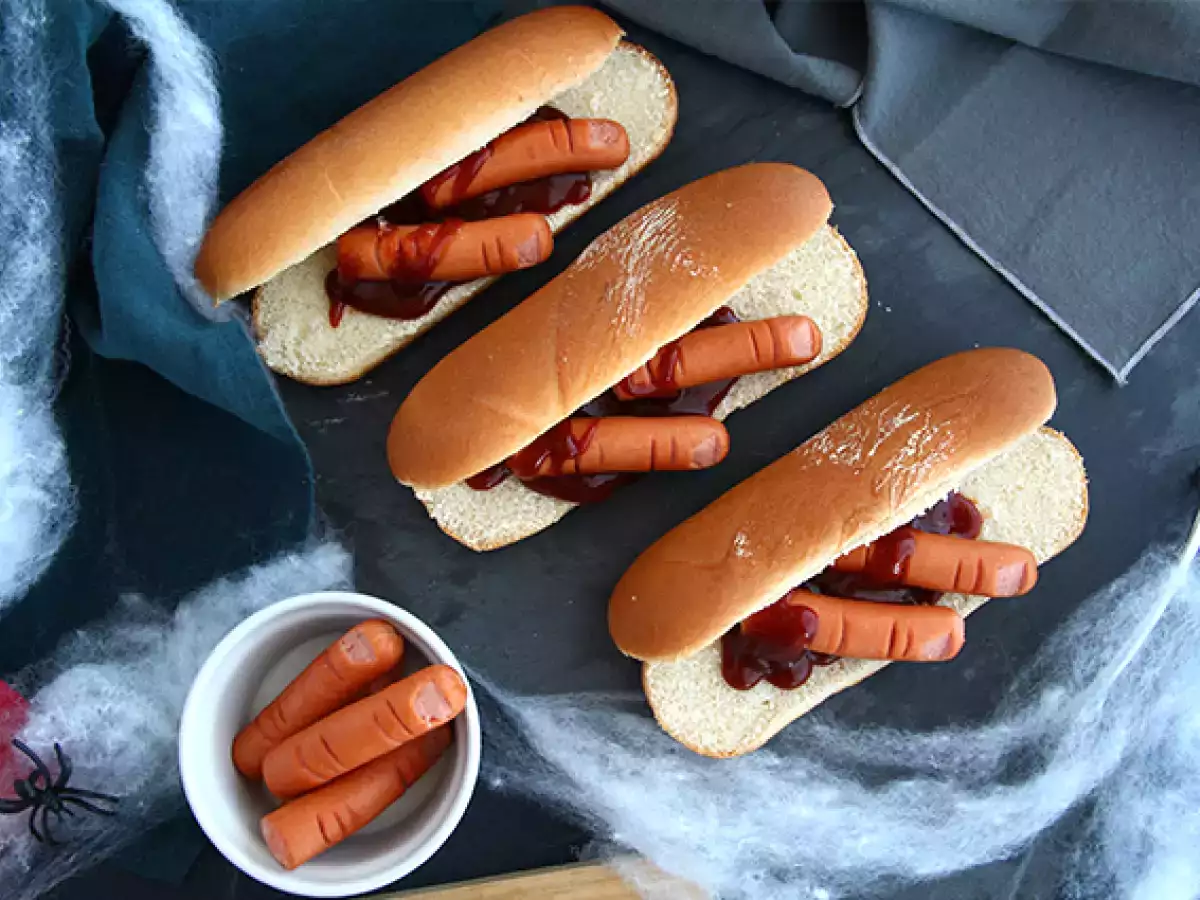 Krvavé halloweenske párky v rožku - foto 4