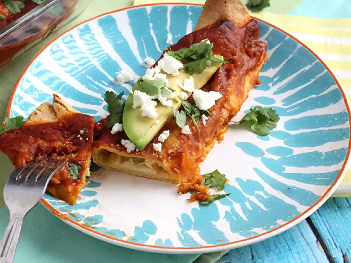 Kuracie enchiladas s chilli omáčkou - foto 4