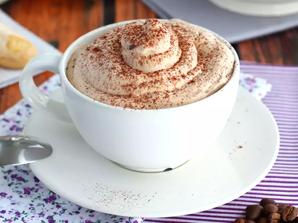 Ľadové cappuccino, lahodný kávový dezert