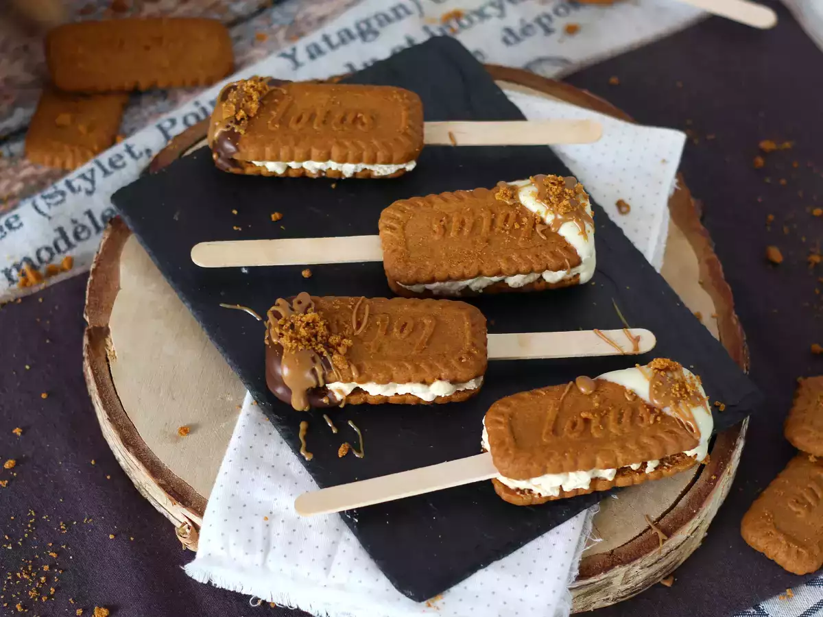 Ľadové sendviče so speculoos