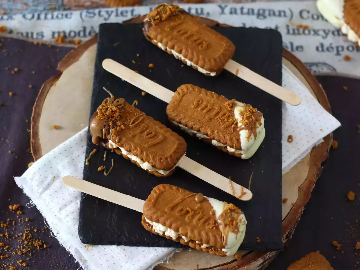 Ľadové sendviče so speculoos - foto 2