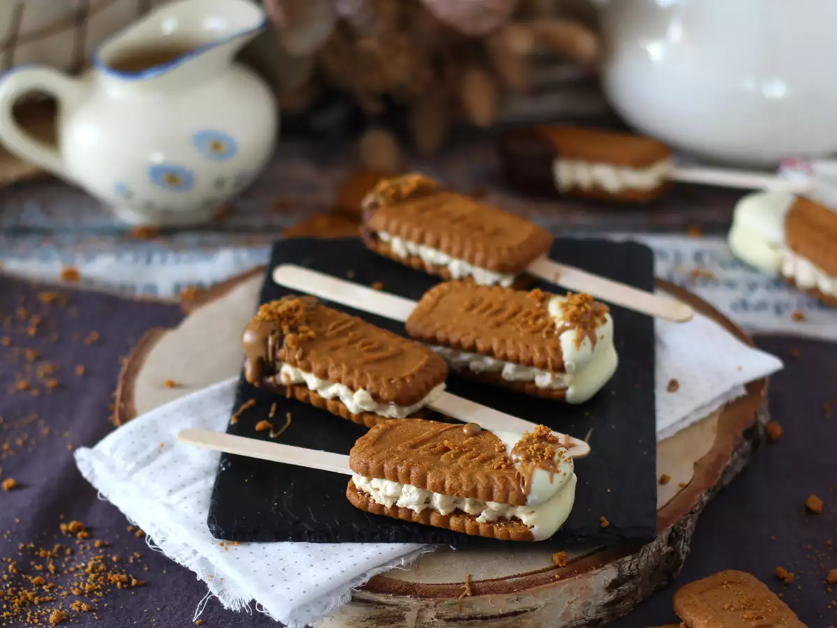 Ľadové sendviče so speculoos - foto 5